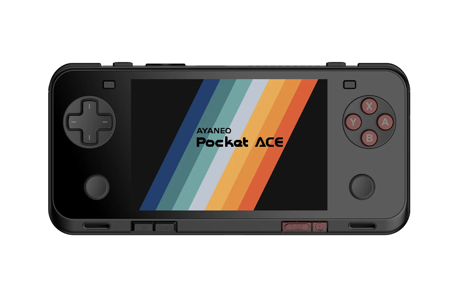 Front image of the AYANEO Pocket ACE in black