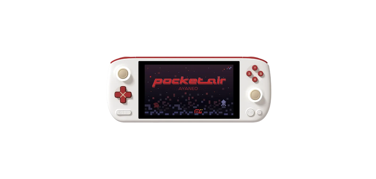 Front picture of the AYANEO Pocket Air in white color