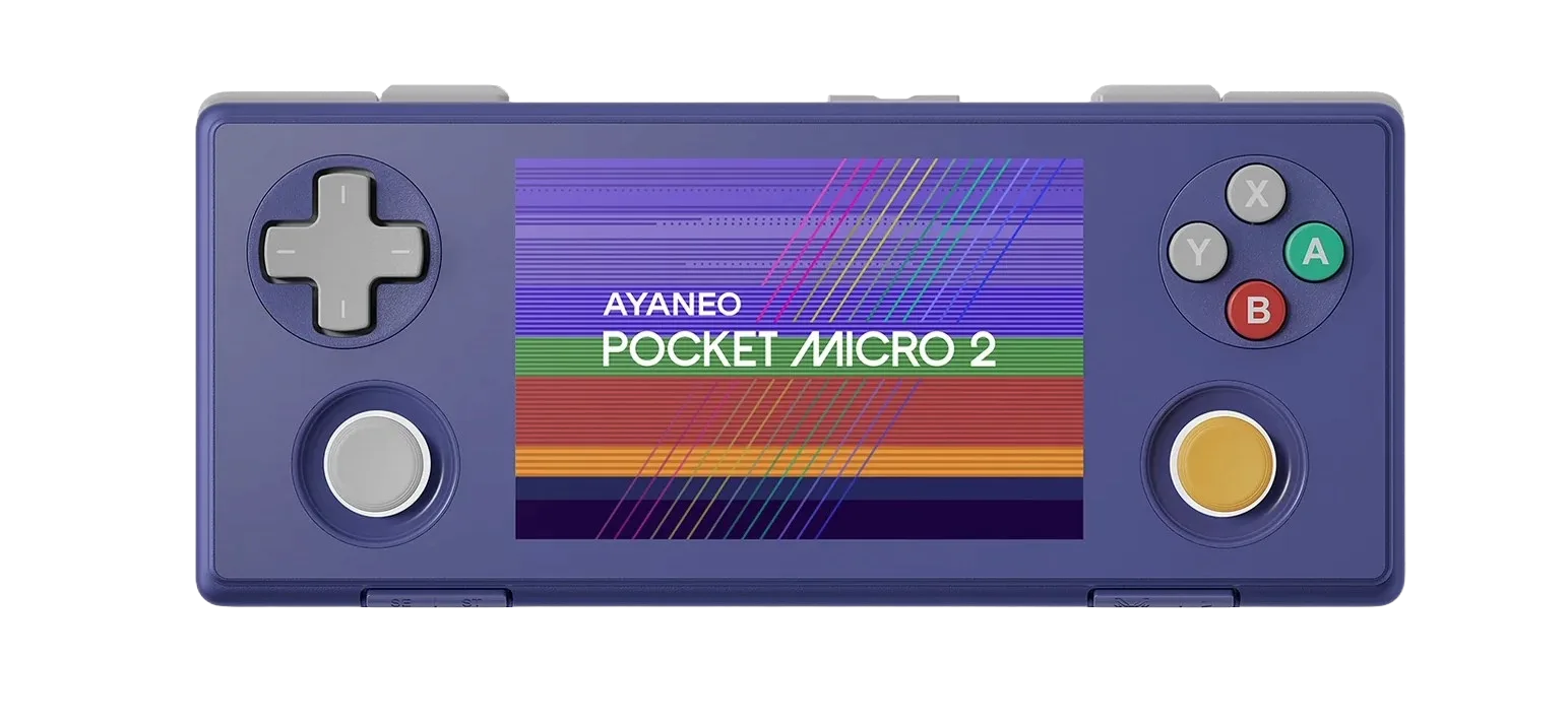 AYANEO Pocket Micro 2 Front image in purple